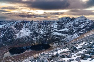 An Teallach Winter Solstice Afternoon, Fisherfield