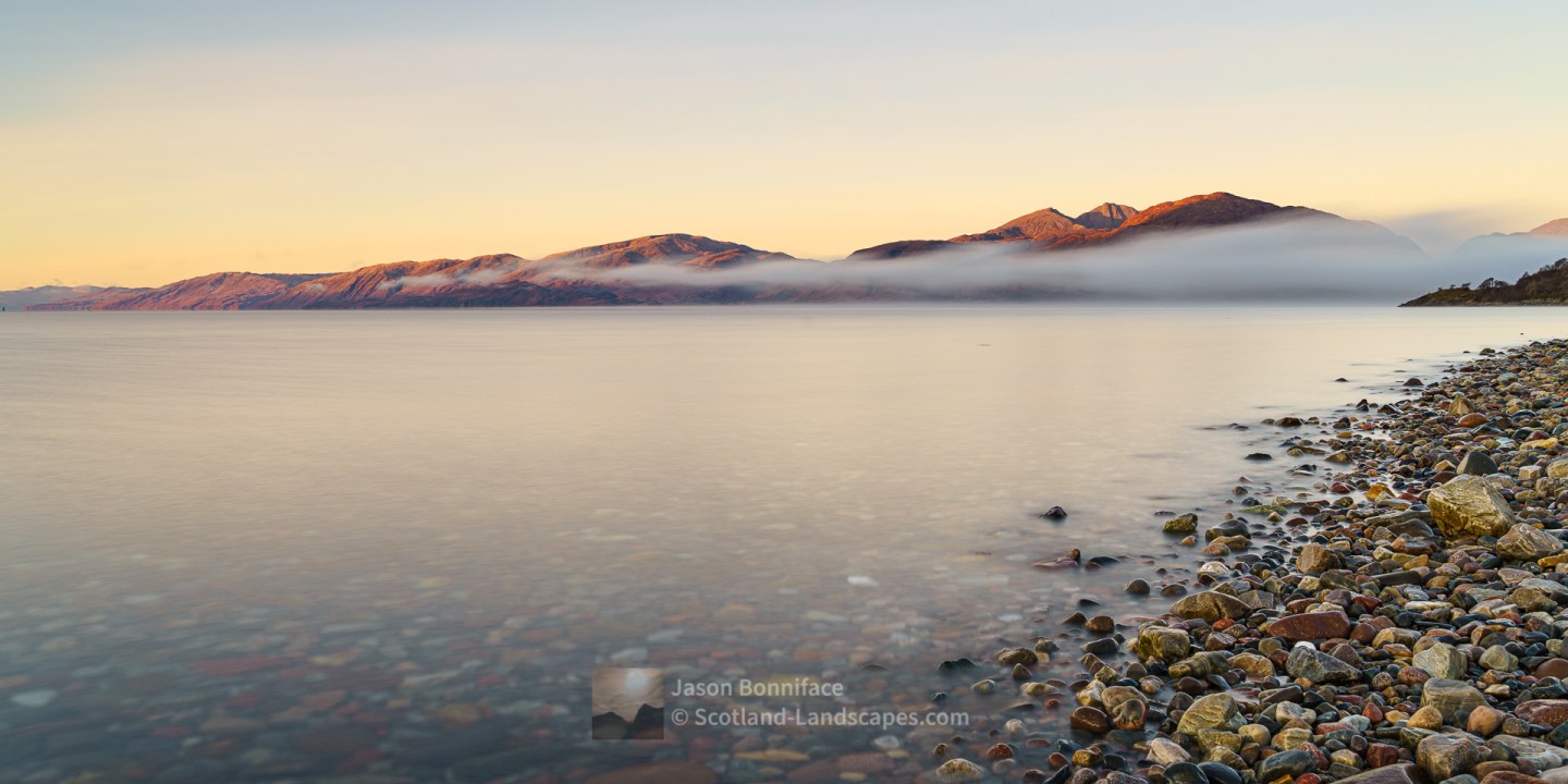 Sunrise - Loch Linnhe & Garbh Bheinn, Fort William & Glencoe