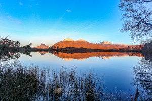 A Winter Morning Loch Cul Dromannan and Cul Beag, Assynt & Ullapool