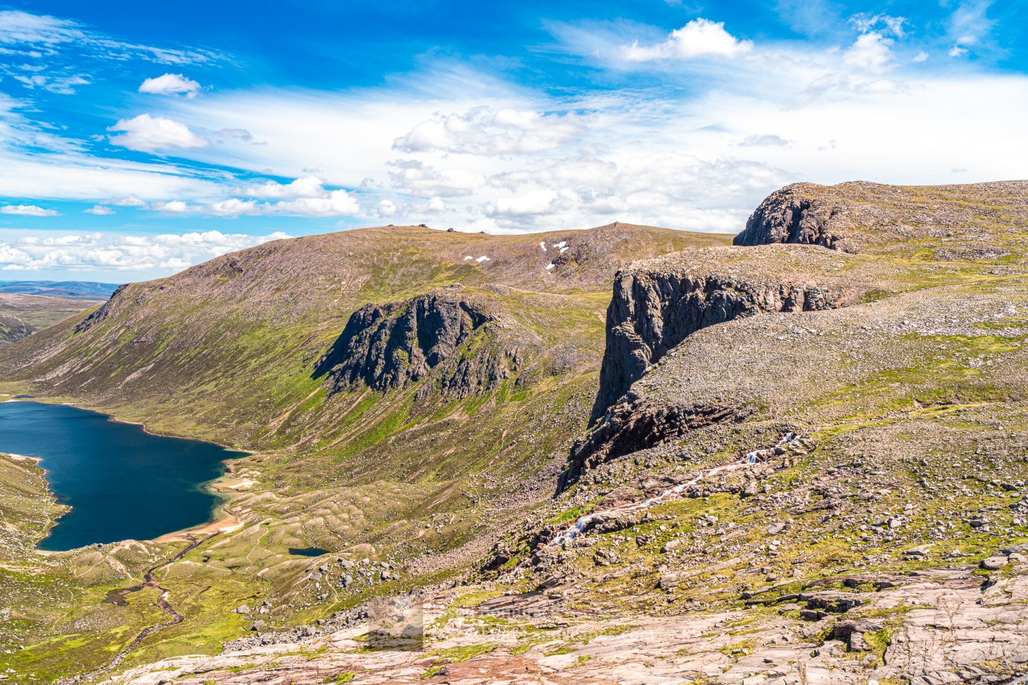 Beinn Mheadhoin, the Shelter Stone Crag and Carn Etchachan, Cairngorm