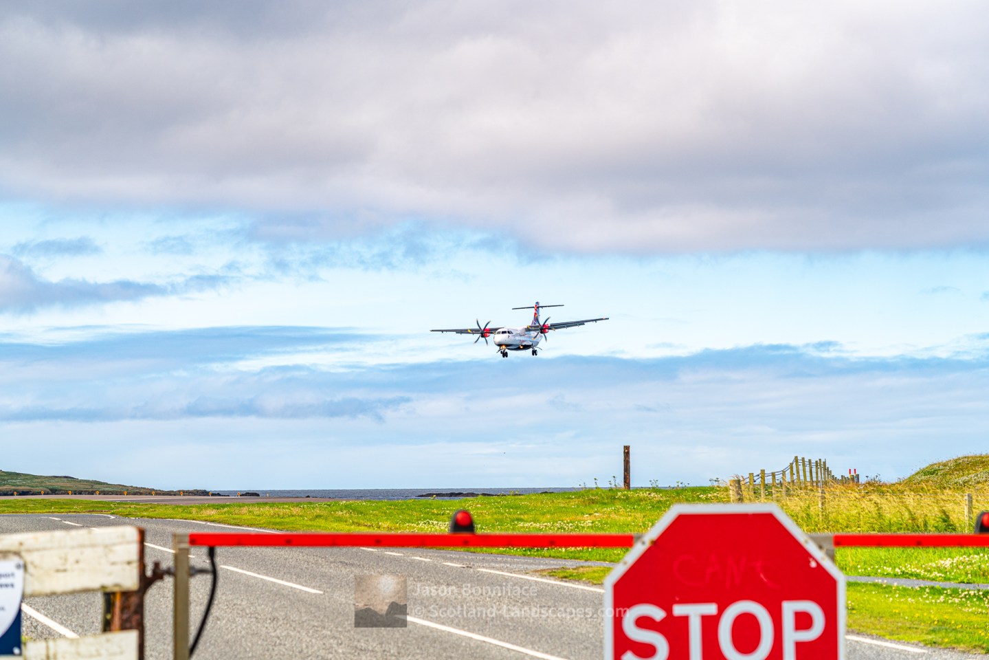 Main Road Closure for Arrival - Sumburgh Airport, Shetland