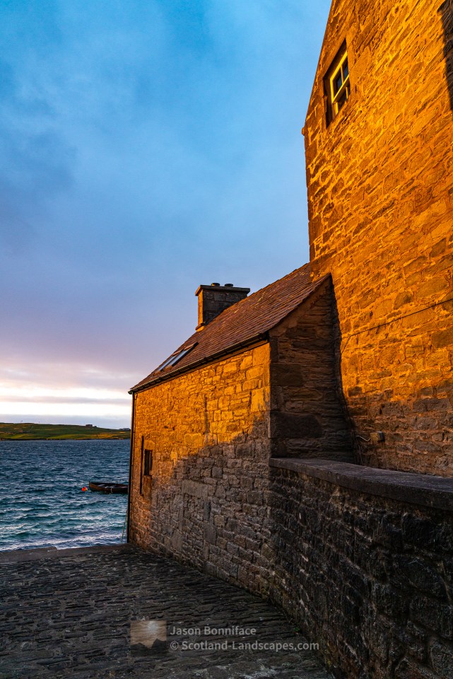 Last Sunlight - Lerwick, Shetland