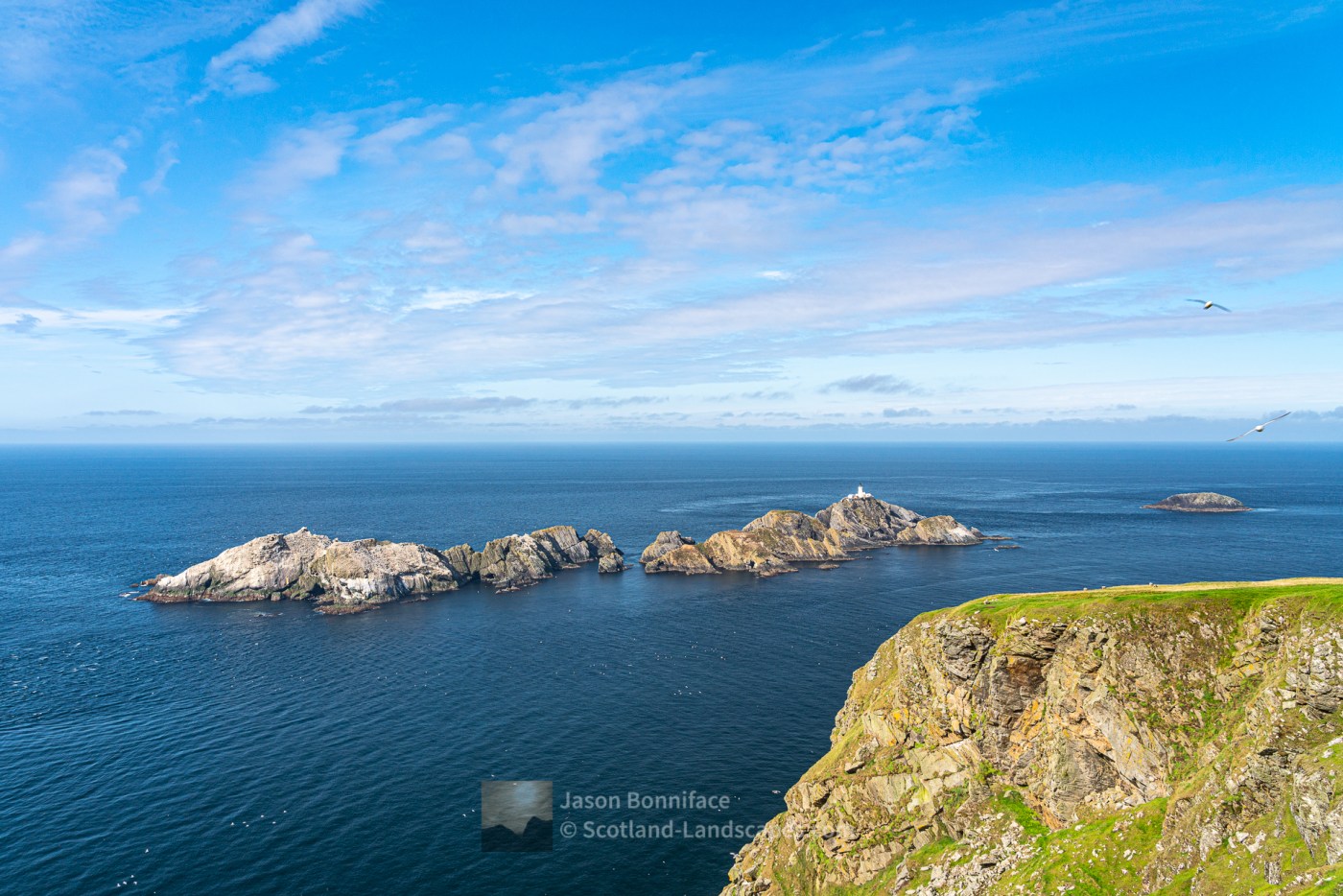 The Northern End of the British Isles - Muckle Flugga and Out Stack