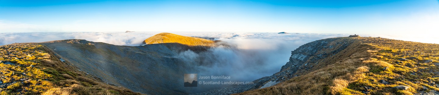 A Panorama from Ben Hee Over An Gorm-choire, Northern Sutherland