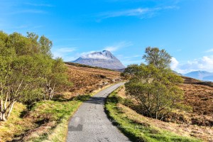 Ben Hope from the north on a May evening, Northern Sutherland