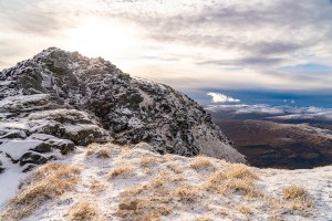 The upper north ridge of Ben Hope, Northern Sutherland