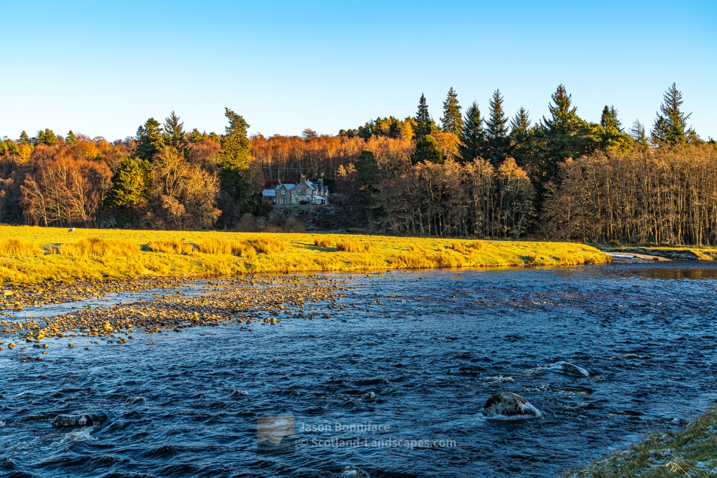 The River Findhorn and Inverbrough Lodge, Tomatin, Cairngorm & Monadhliath