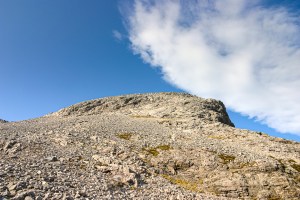 The eastern slabs of Spidean Coire nan Clach's north ridge, Torridon & Fisherfield