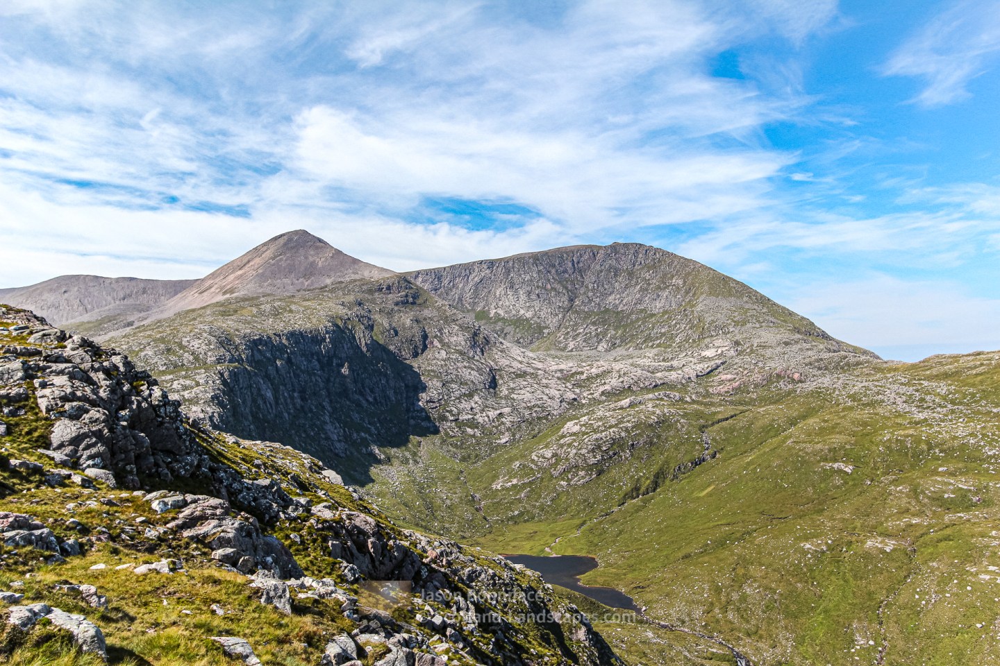 Ganu Mor and Ceann Garbh from Cnoc Duail, Northern Sutherland