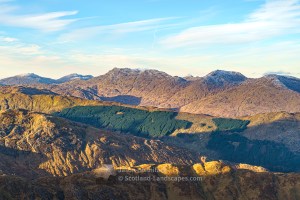 North west from Braigh nan Uamhachan to Sgurr na Ciche, Garbh Chioch Mhor and Sgurr nan Coireachan, Morar to Morvern