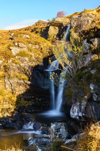 The lovely pools and falls of the Allt a' Mhuiseil on Ben Hope's lower slopes, Northern Sutherland